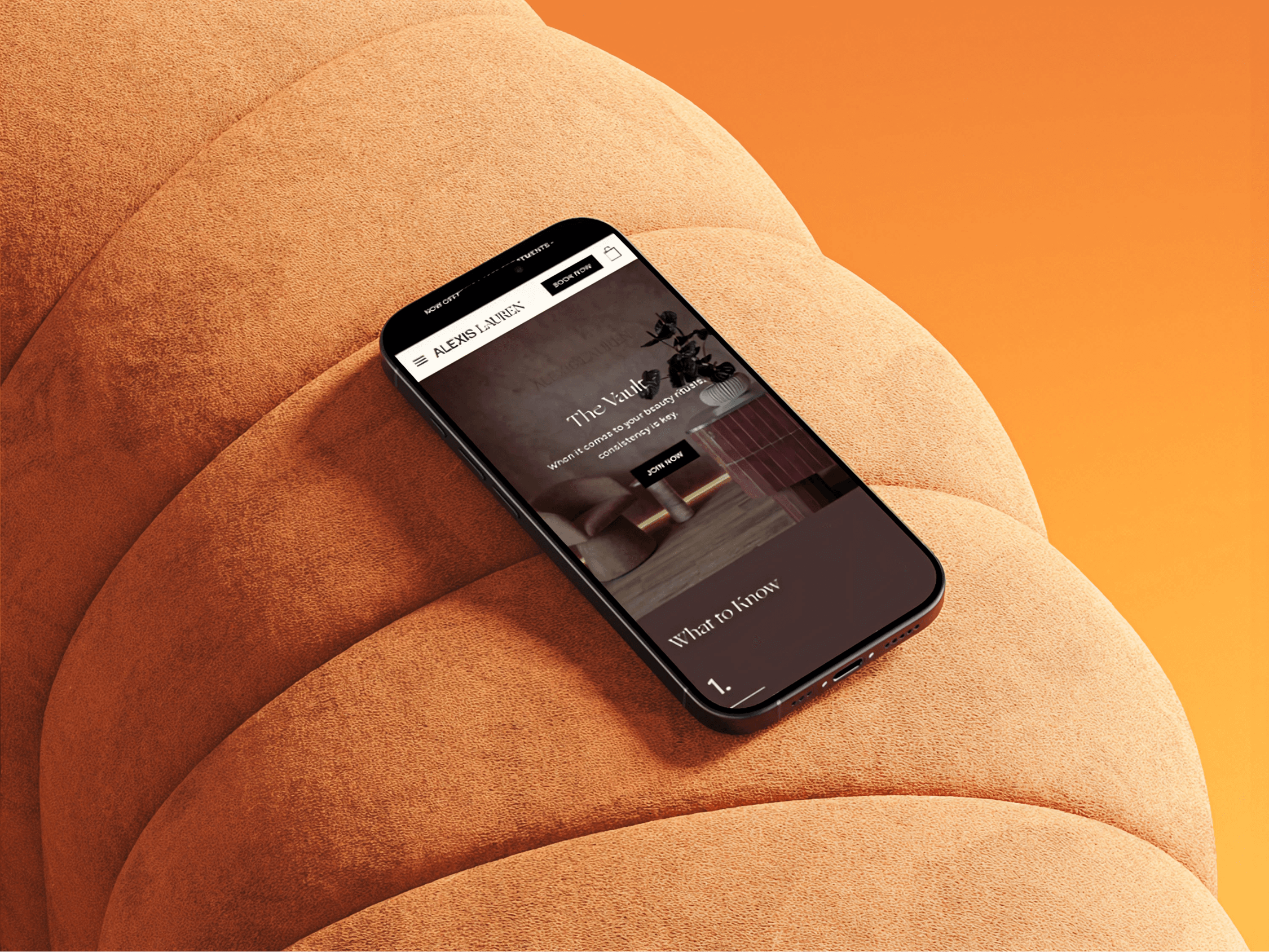 Annotated mobile screenshot